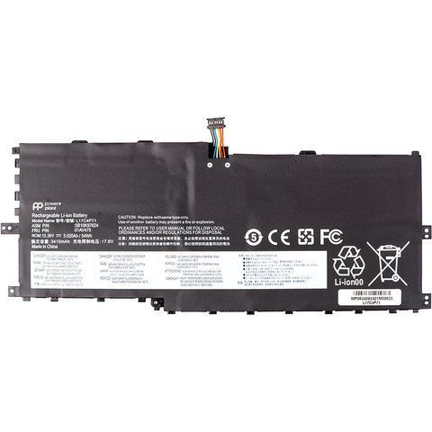 Батарея LENOVO L17C4P71 аккумулятор для ноутбука ThinkPad X1 Yoga 3rd Gen 15.36V 3516mAh 54Wh Black LBM-089662 фото
