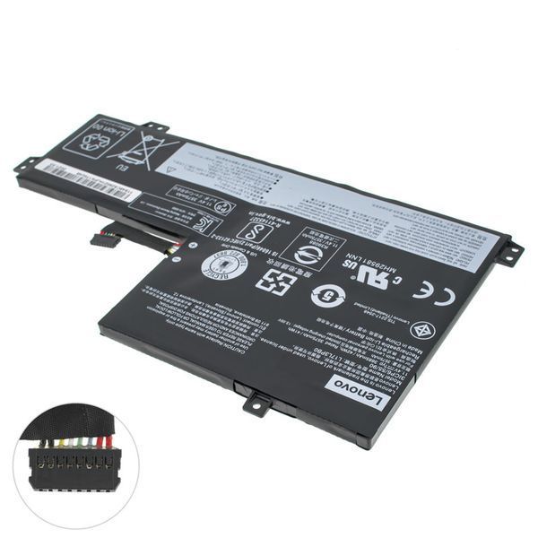 Оригінальна Батарея LENOVO L17L3PB0 акумулятор для ноутбука Chromebook 100e, 300e, 500e 11.4V 3685mAh 42Wh Black 5B10Q13163 LBM-128782 фото