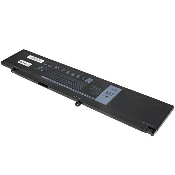Батарея DELL MV07R аккумулятор для ноутбука G3 15 3500 G5 5590 G5 5500 G5 5505 G7 7590 G7 7790 G3 3590 15.2V 4255mAh 68Wh Black LBM-128285 фото