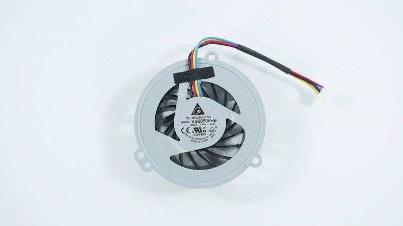 Вентилятор для ноутбука Asus&nbsp;X42D (круглый, диаметр - 53мм), X42J, K42, K42D, K42DR, K42DE, K42N series (для ноутбуков с AMD процессорами), DC 05V 0.40A, 4pin (BRUSHLESS KSB0505HB-AA83) (Кулер) LBM-071155 фото