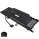 Батарея DELL NF2MW аккумулятор для ноутбука Latitude 9410 7.6V 6500mAh 52Wh Black LBM-128433 фото 2